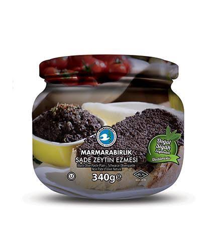 Marmarabirlik Black Olive Spread (Sade Zeytin Ezmesi) 340gr