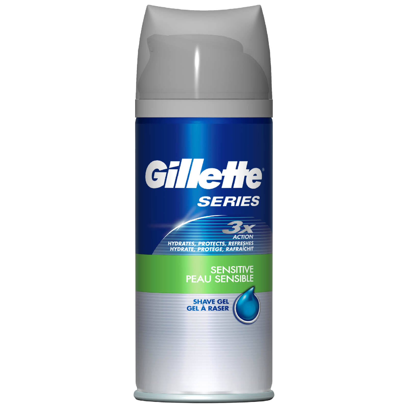 Gillette Series Sensitive Mens Shaving Gel - 200ml
