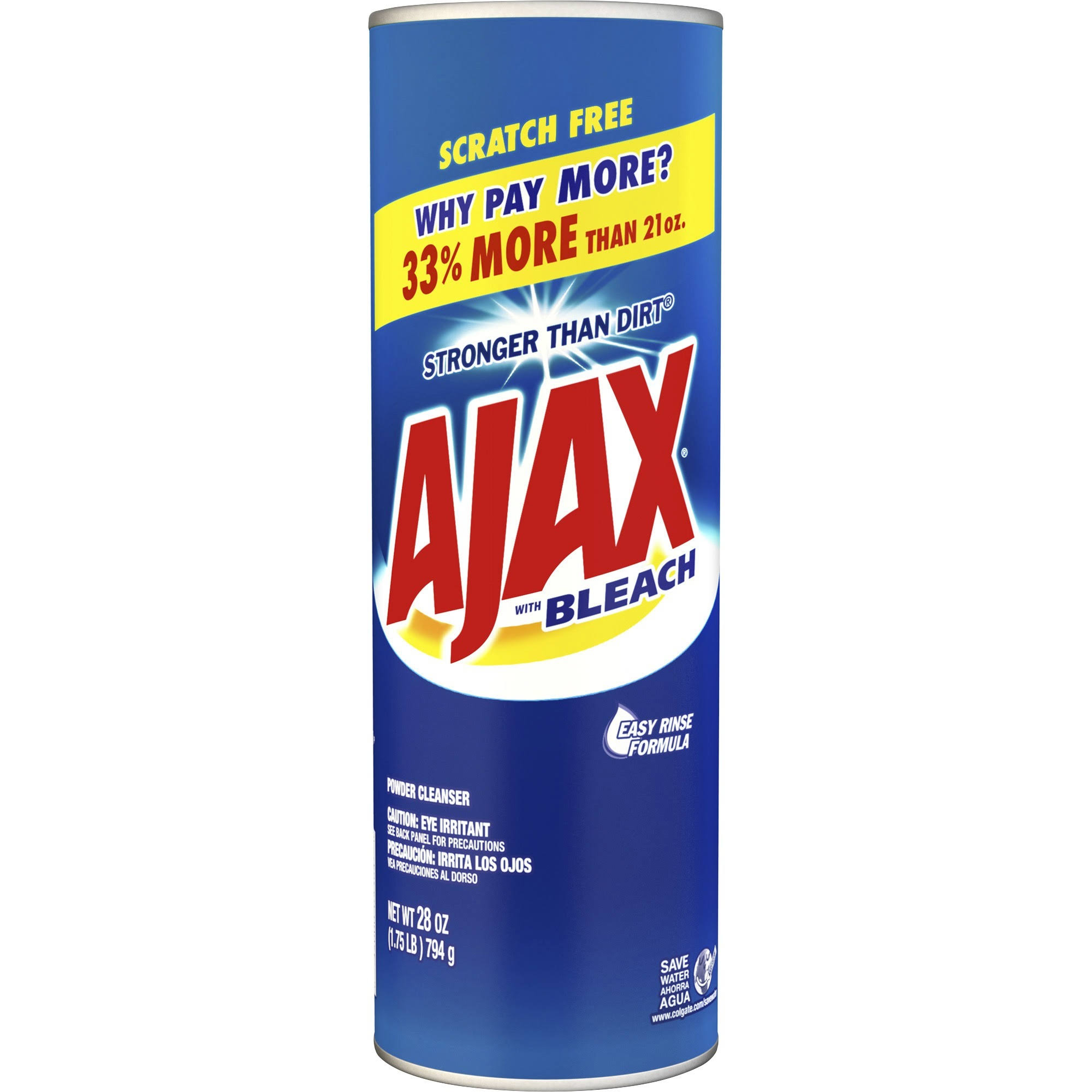 Ajax Powder Cleanser with Bleach - 830ml