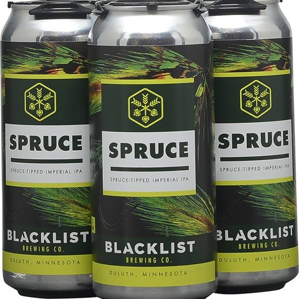 Blacklist Spruce Tipped Imperial India Pale Ale - 16 fl oz