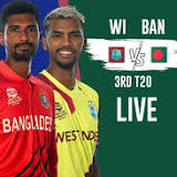 WI vs BAN LIVE SCORE: West Indies need 164 to win 3rd T20I: Follow WI vs BAN 3RD T20 LIVE Updates