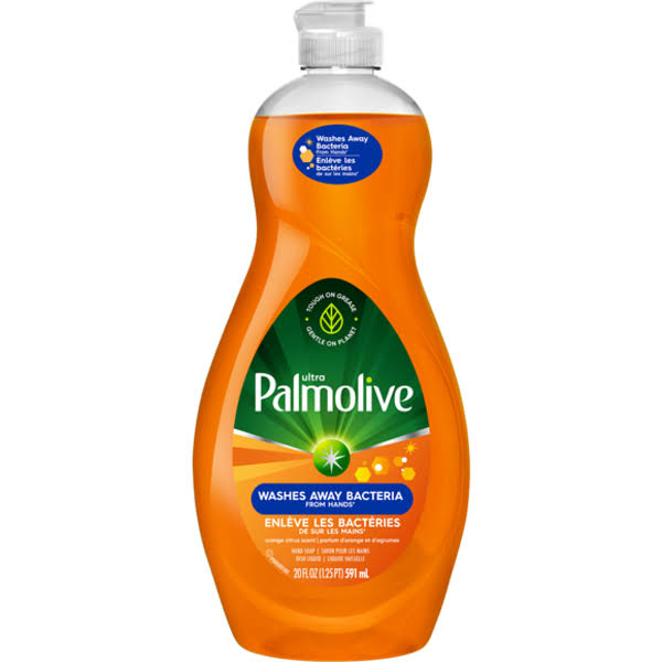Palmolive Antibacterial Orange Dish Soap - 591ml