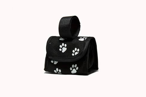 Five Star Pet Dog Supplies Paw Print Dispenser (Black)