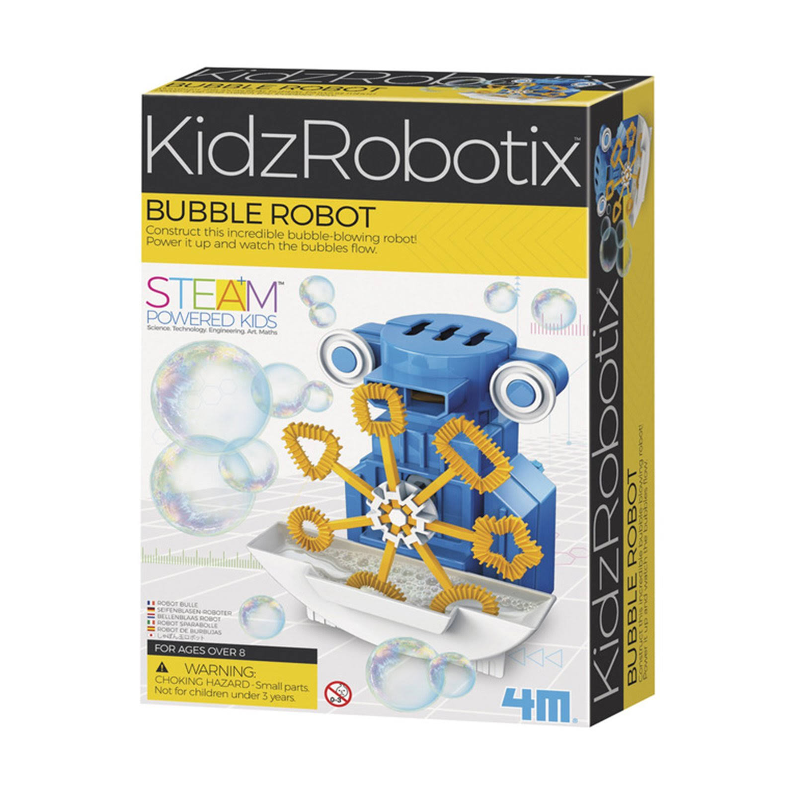 4m Bubble Robot KidzRobotics Steam Powered Kids Science Kit