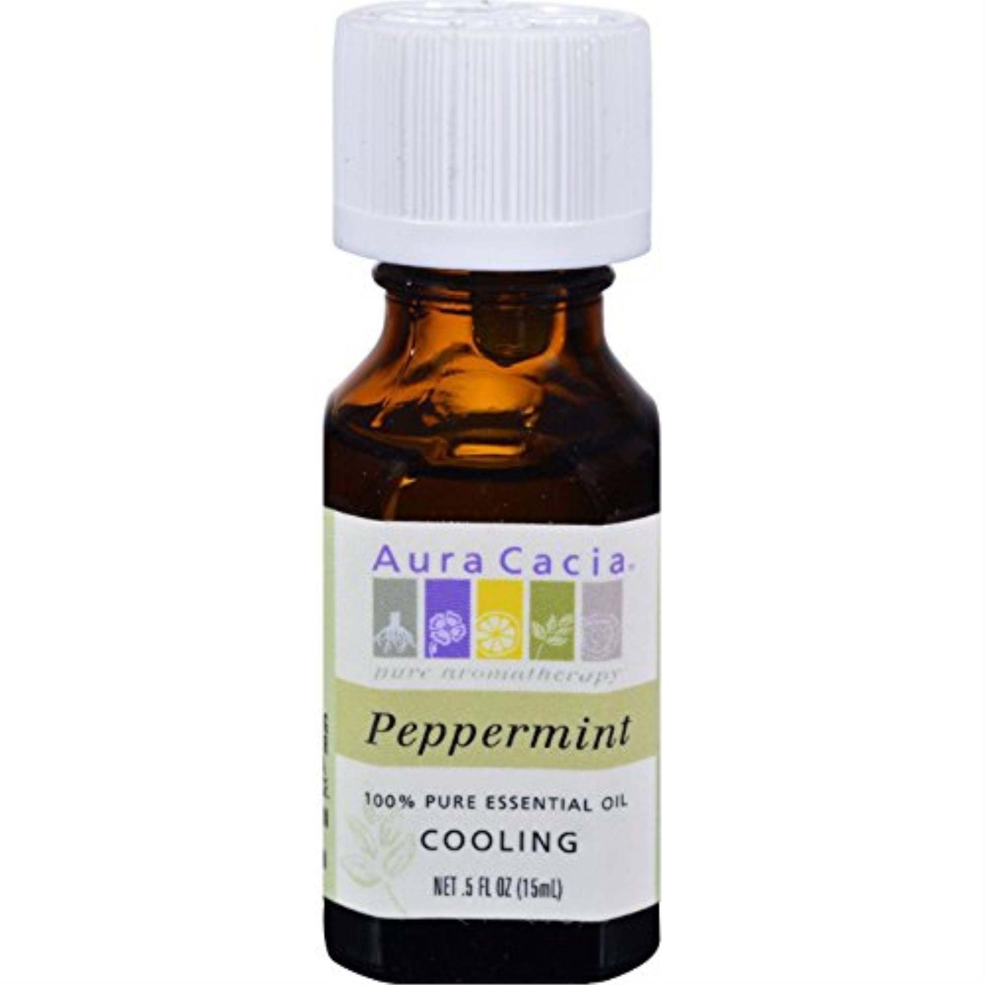 Aura Cacia Essential Oil - Peppermint, 15ml