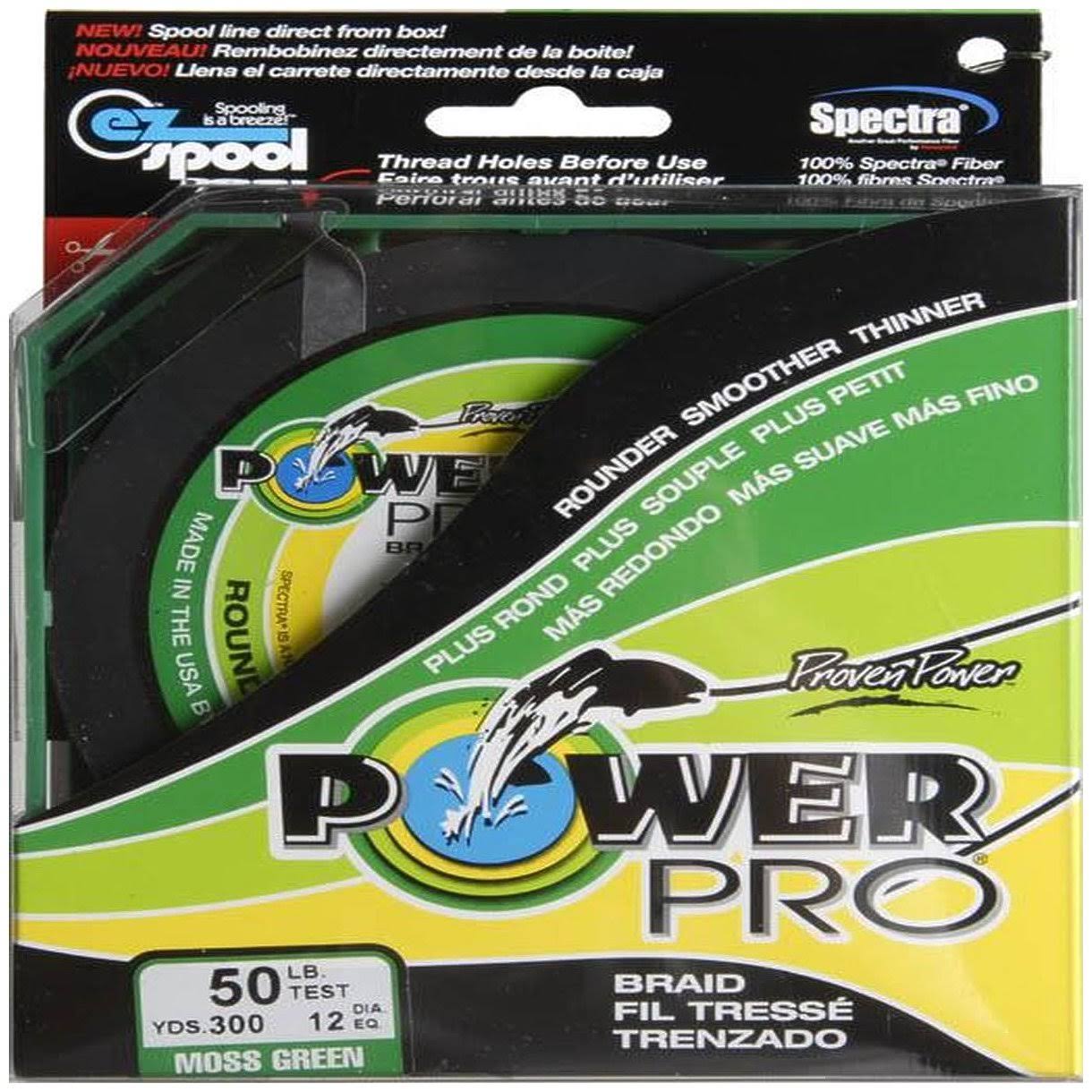 Power Pro Ez Spool Microfilament Line - Moss Green
