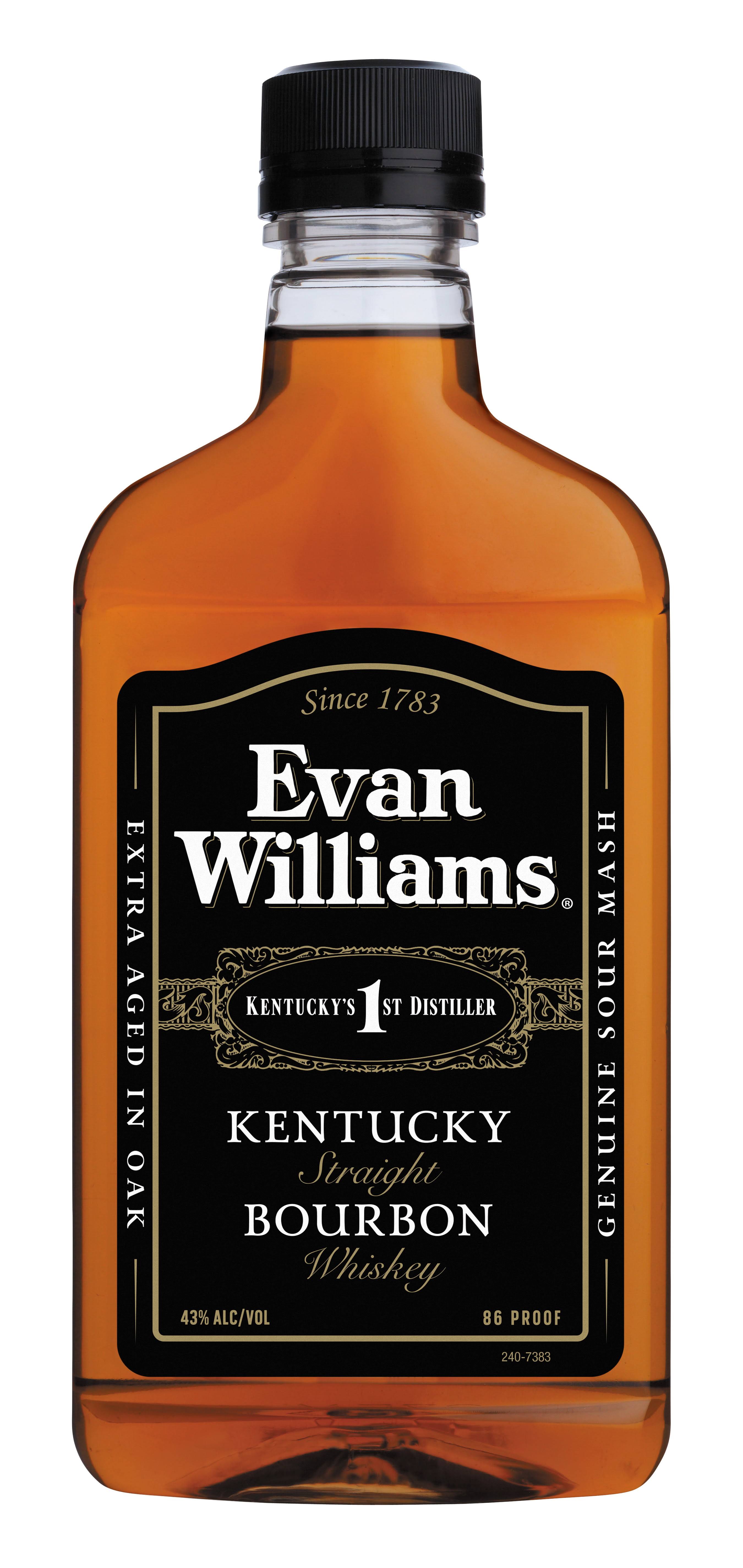 Evan Williams Black Label Bourbon Whiskey - 375 ml