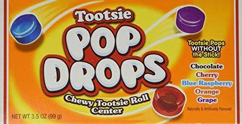 Tootsie Pop Drops Theatre Box Candy - 3.5oz