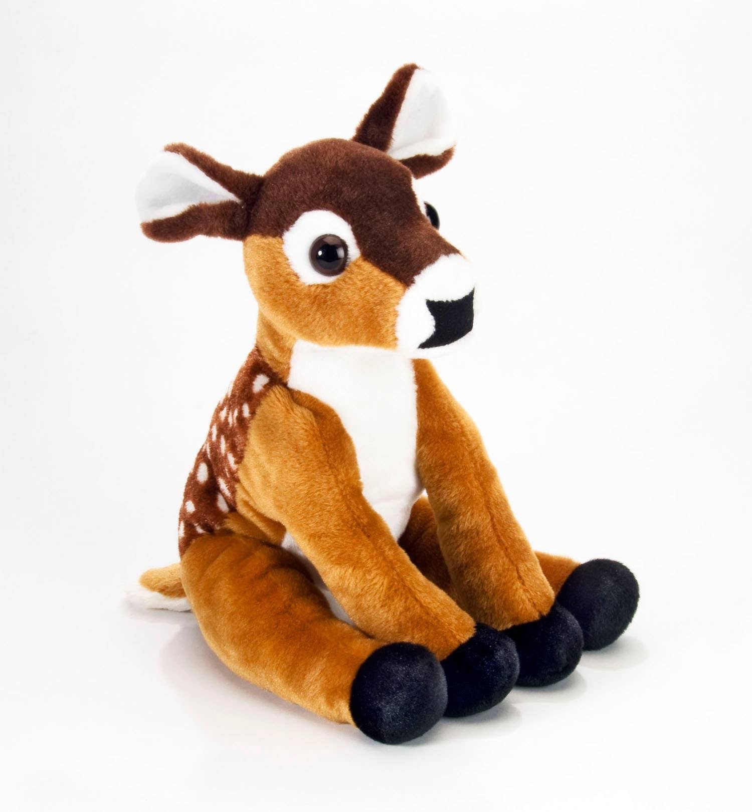 Wild Republic Cuddlekins Fawn Plush Animal Toys - 12"