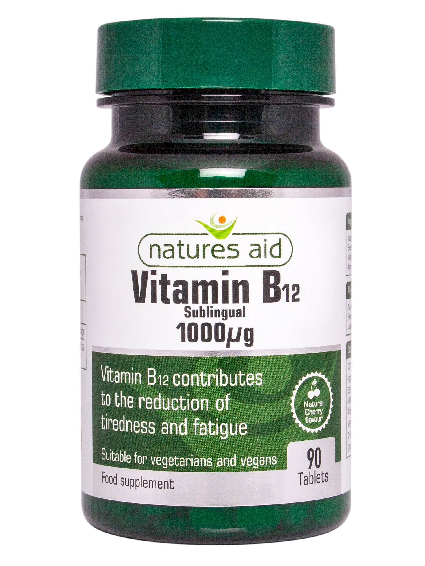 Natures Aid Vitamin B12 - 90 Tablets
