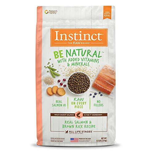 Instinct Be Natural Real Salmon & Brown Rice Recipe Natural Dry Dog Food 4.5 lb. Bag