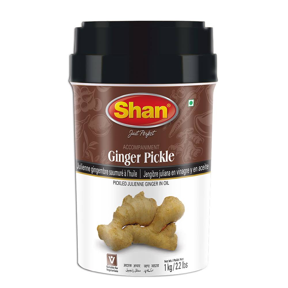 Shan Garlic Pickle - in Oil, 1kg