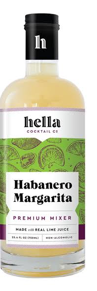 Hella Cocktail Co. Hella Habanero Margarita Premium Mixer