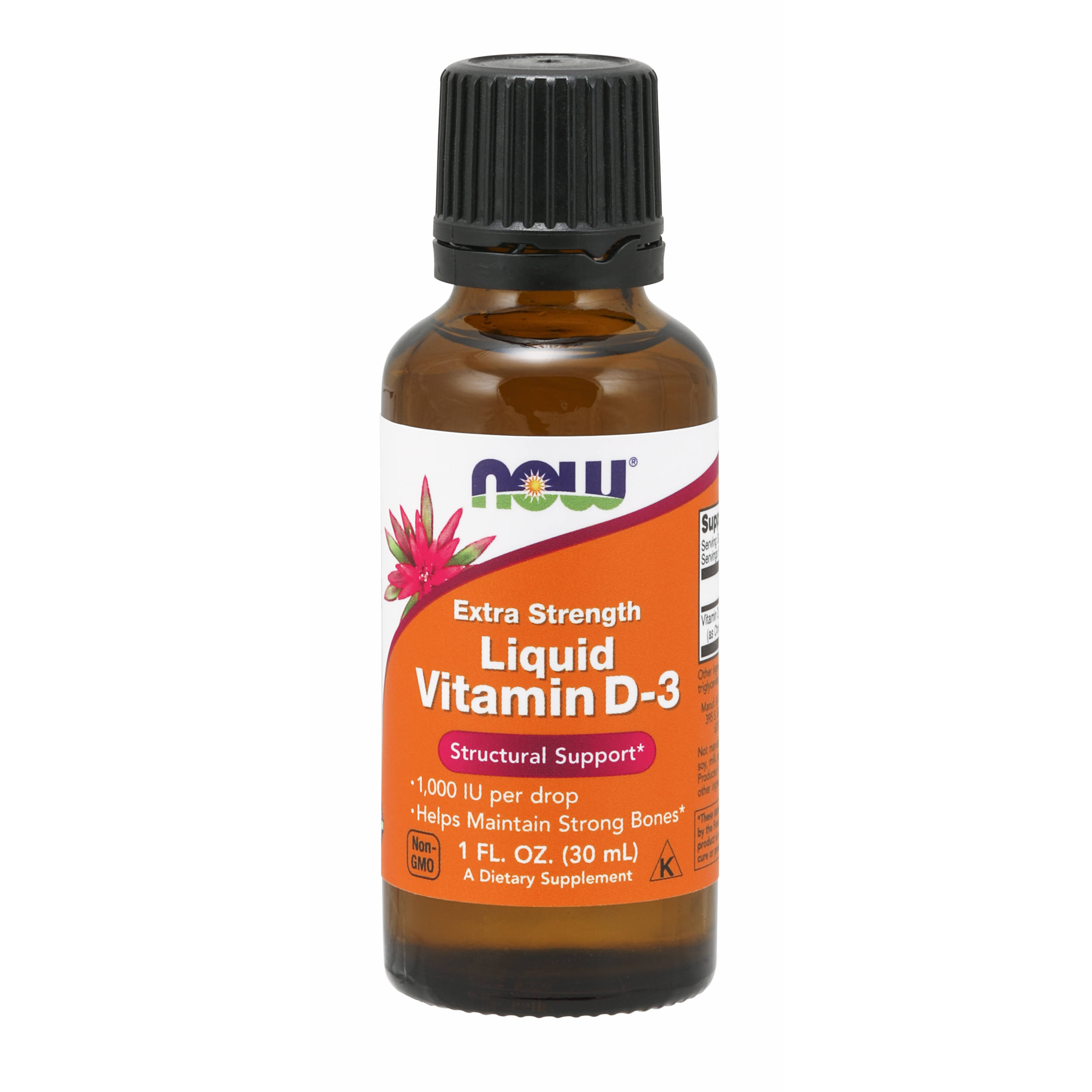 Now Foods Liquid Vitamin D-3 - 30ml