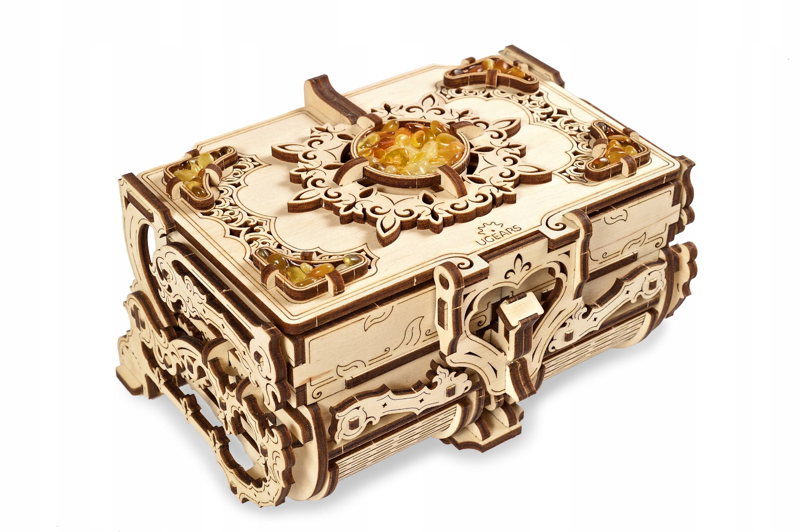 Ugears the Amber Box Wooden Puzzle
