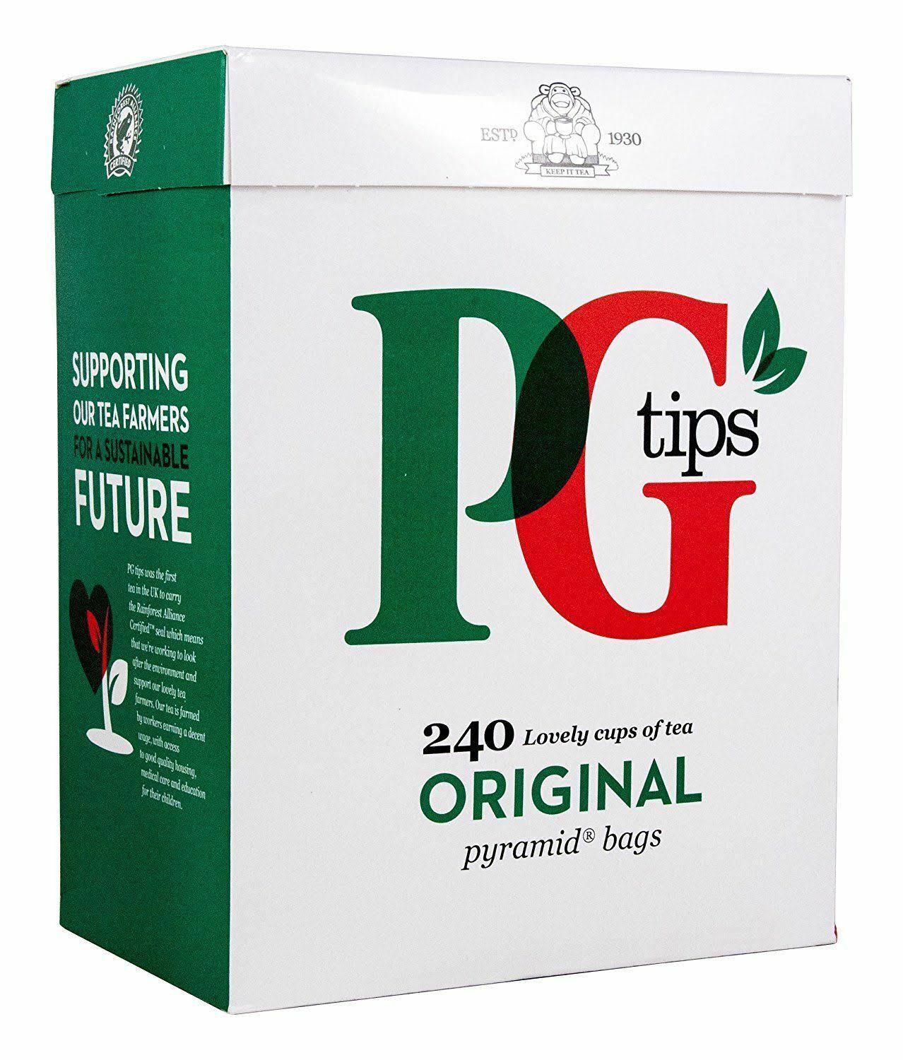PG Tips Pyramid Tea Bags - 696g, 240ct