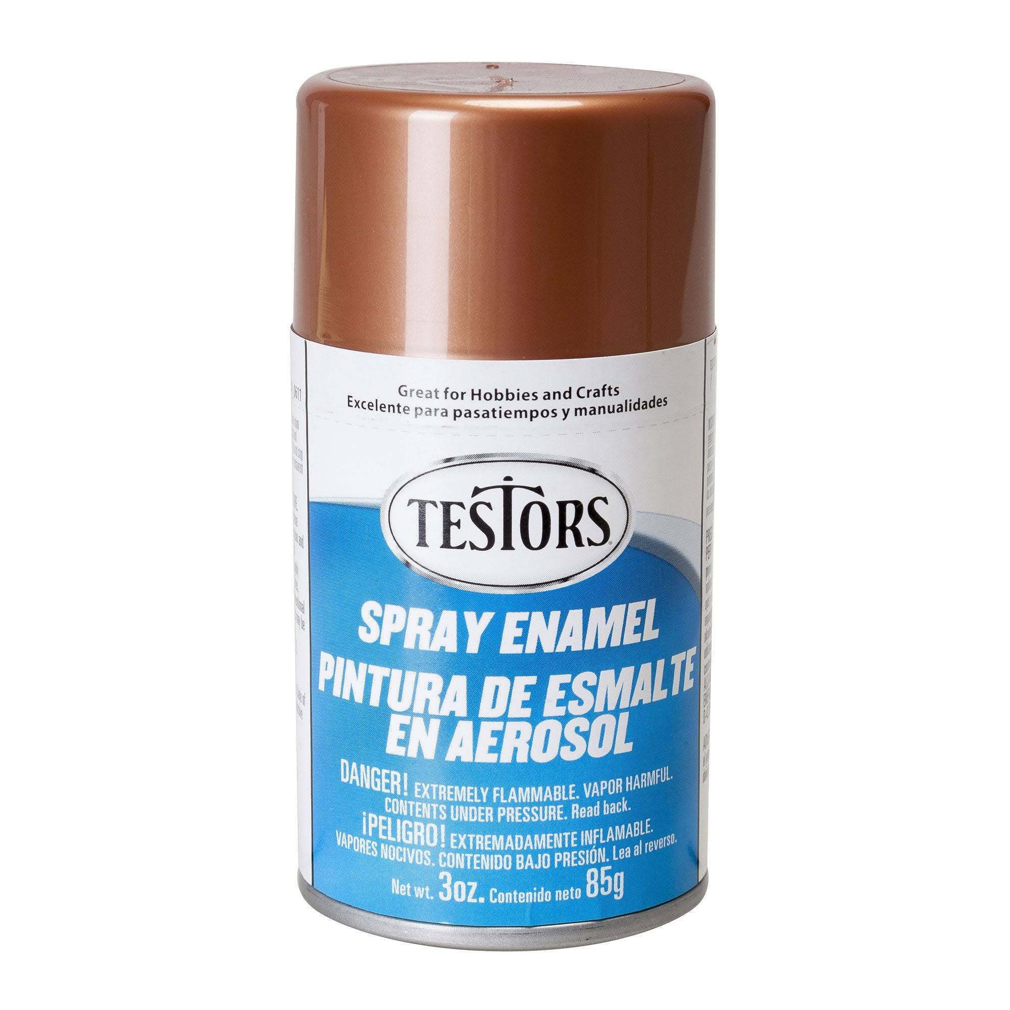 Testors Spray Enamel Paint - Copper, 3oz