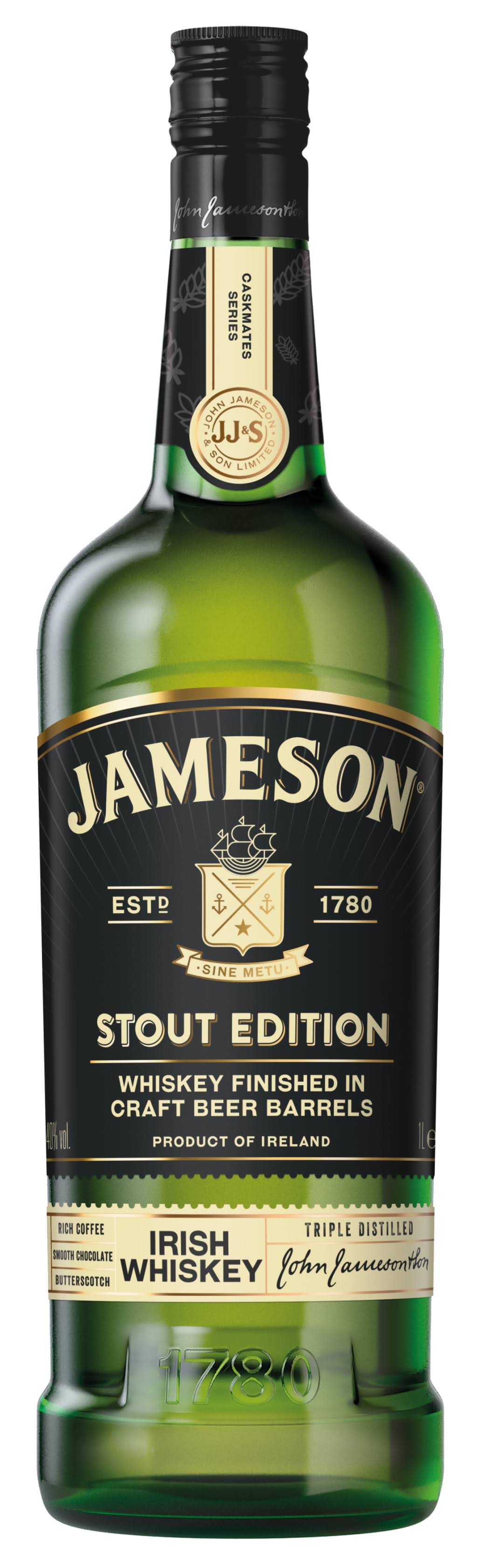 Jameson Whiskey, Irish, Caskmates - 1 litre
