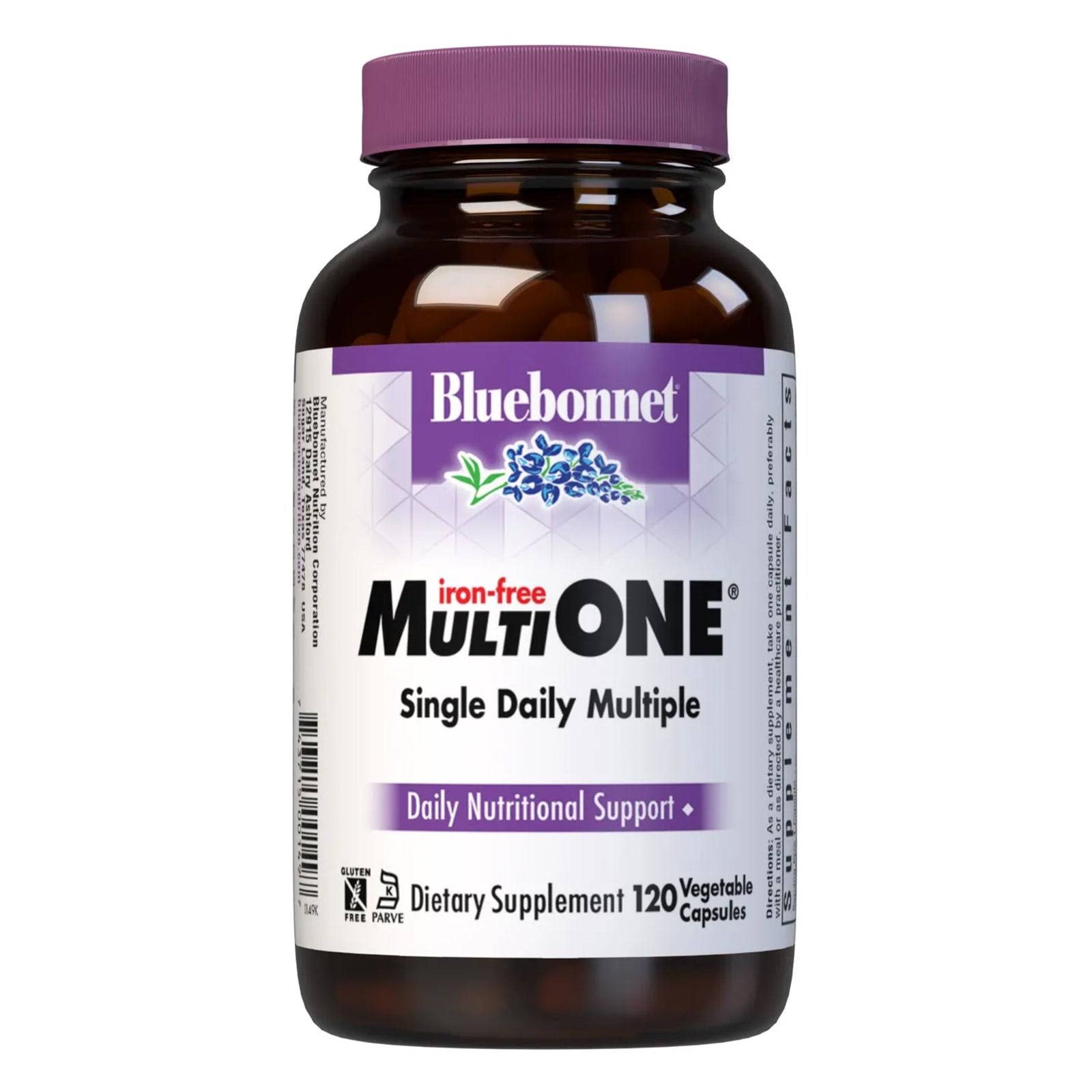 Bluebonnet Multi One Iron Free Dietary Supplement - 120 Capsule
