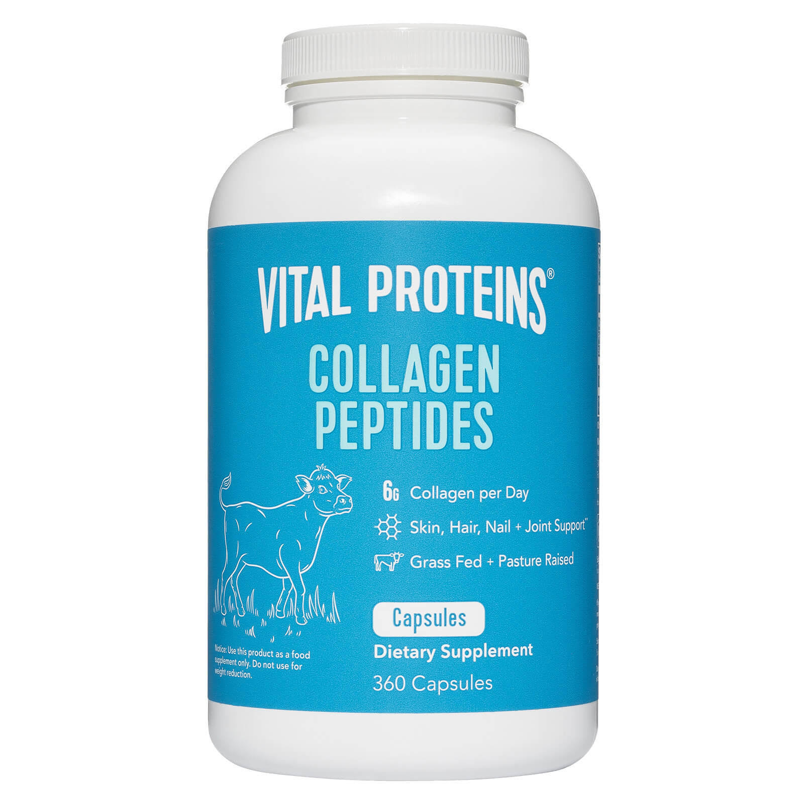 Vital Proteins, Collagen Peptides, 360 Capsules
