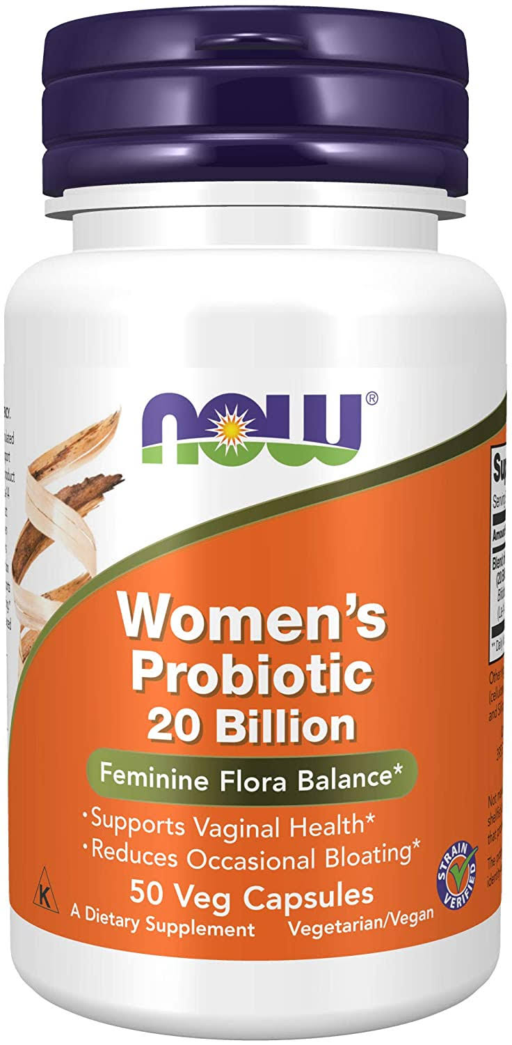Now Foods Women's Probiotic 20 Billion 50 Capsules