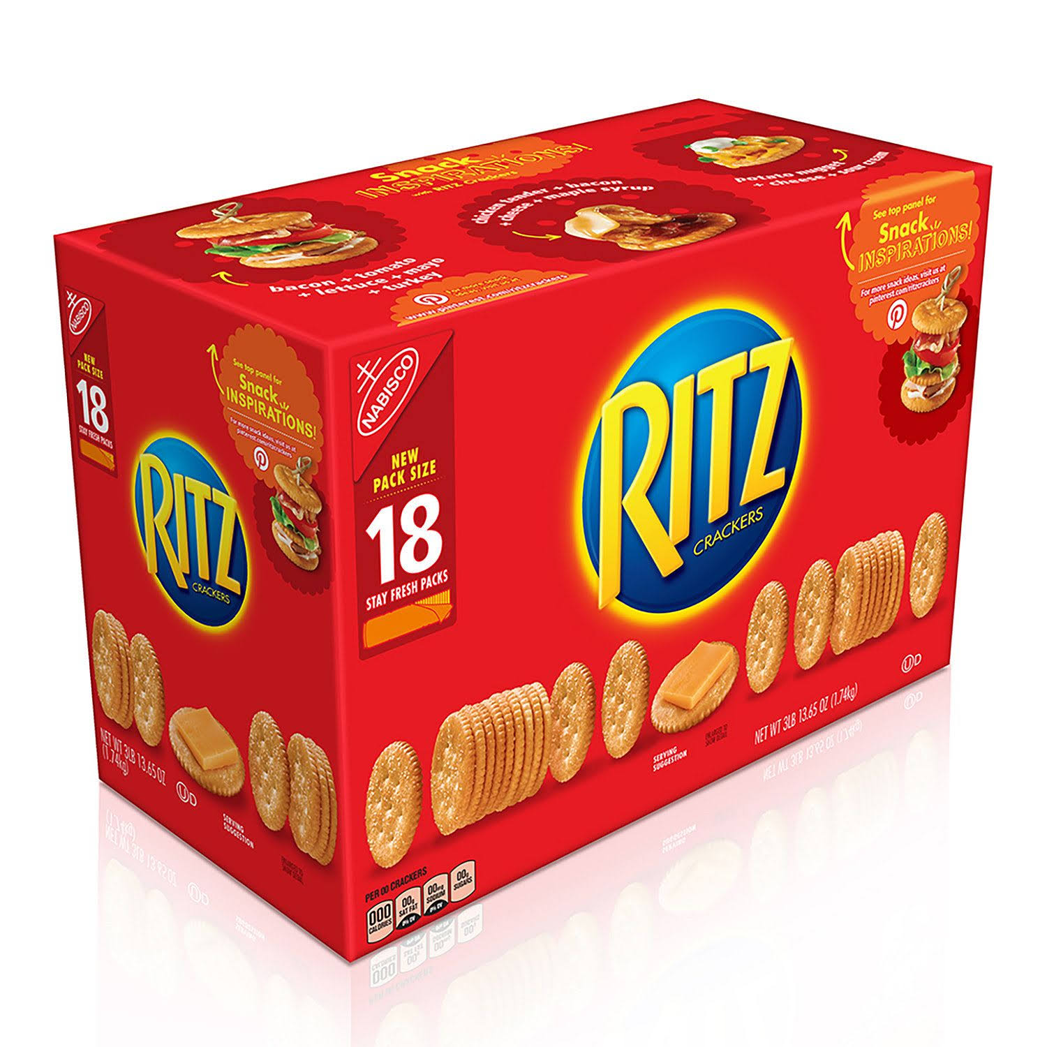 Nabisco Ritz Crackers - 61.6oz