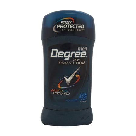 Cool Rush Anti Perspirant and Deodorant by Degree for Men - 2.7 oz Deodorant