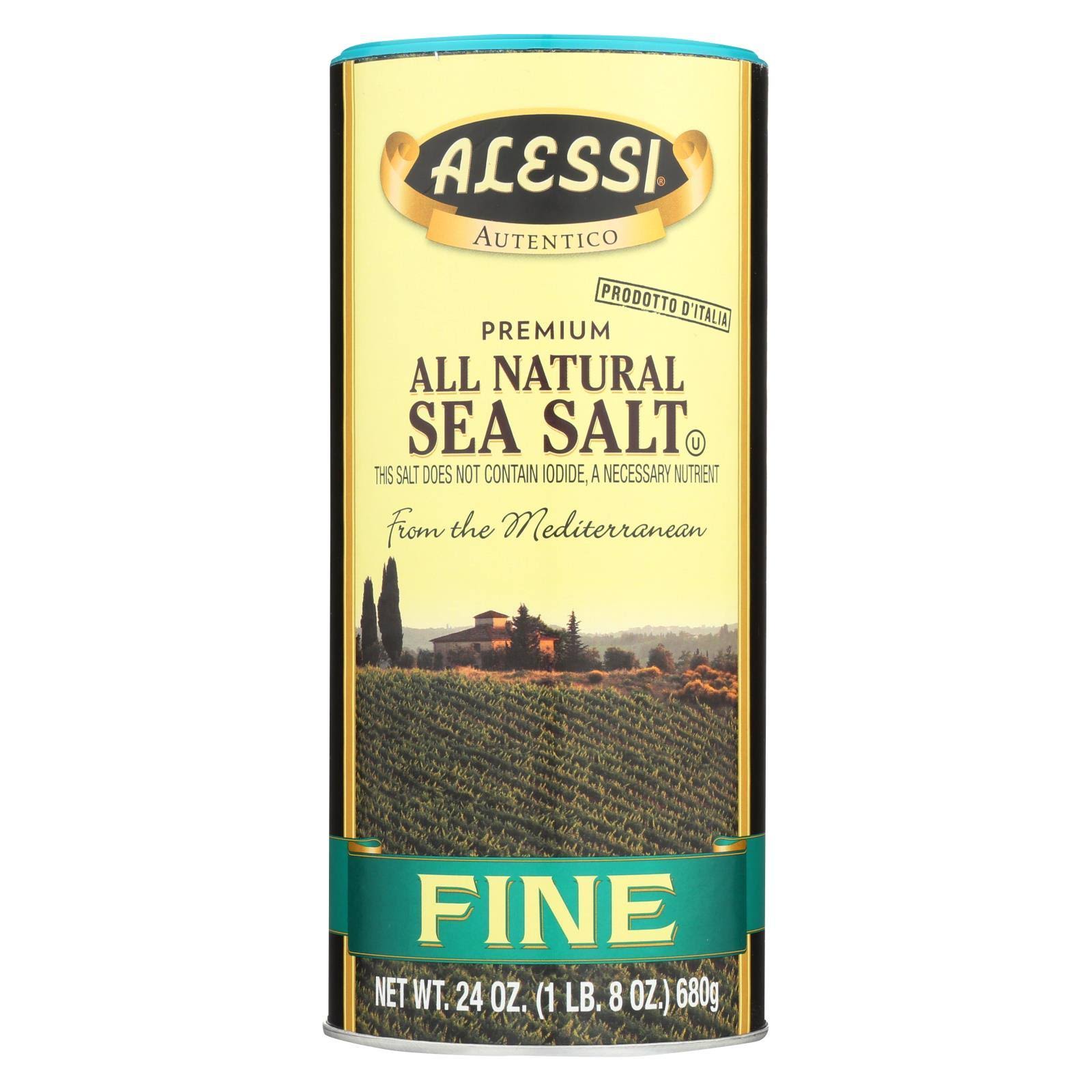 Alessi Fine Sea Salt - 24oz