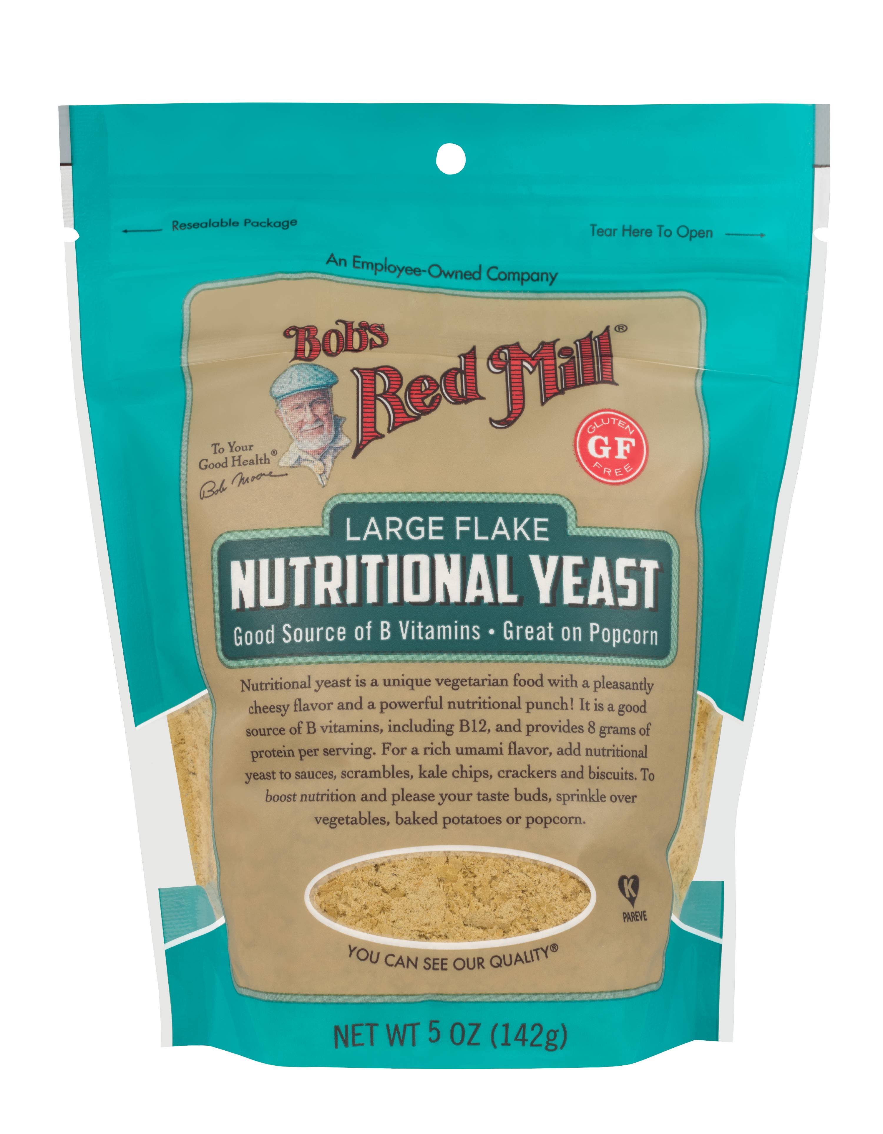 Bobs Red Mill Yeast, Nutritional, Large Flakes - 5 oz