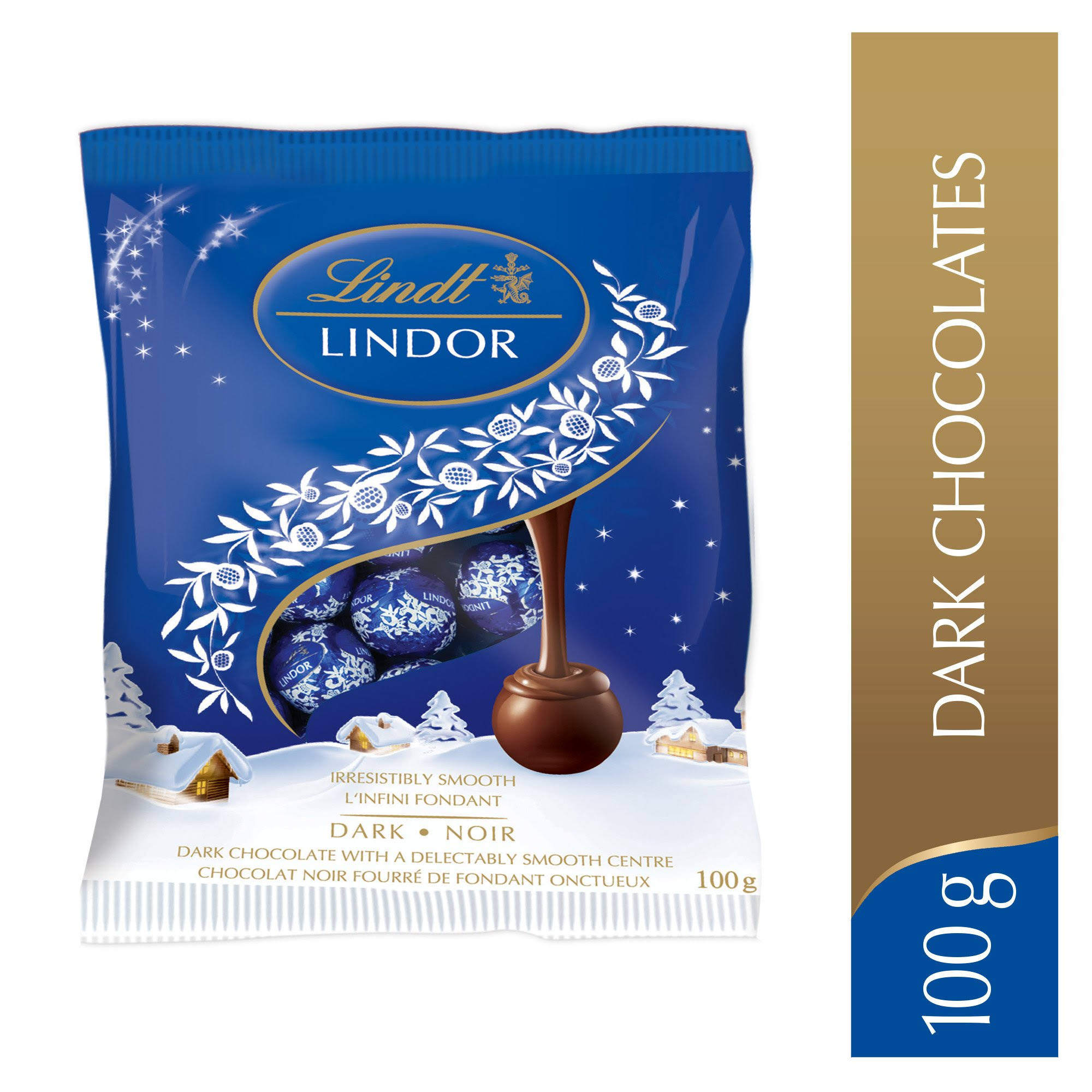 Lindt Lindor Mini Dark Truffles Chocolate - 100g