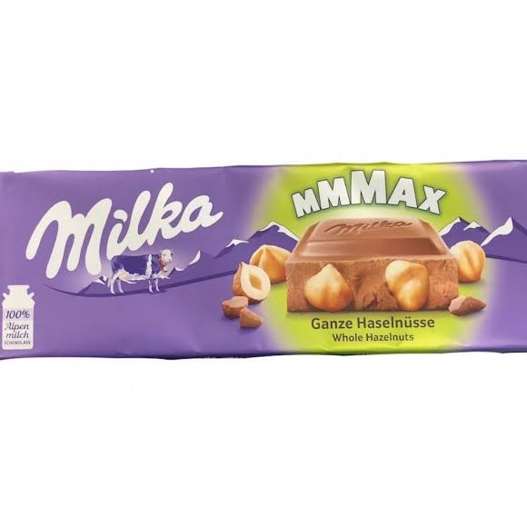 Milka Mmmax Milka Chocolate Whole Hazelnuts 270g