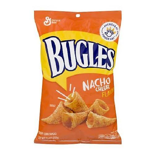 Bugles Corn Snacks Nacho - Cheese Flavor, 7.5oz