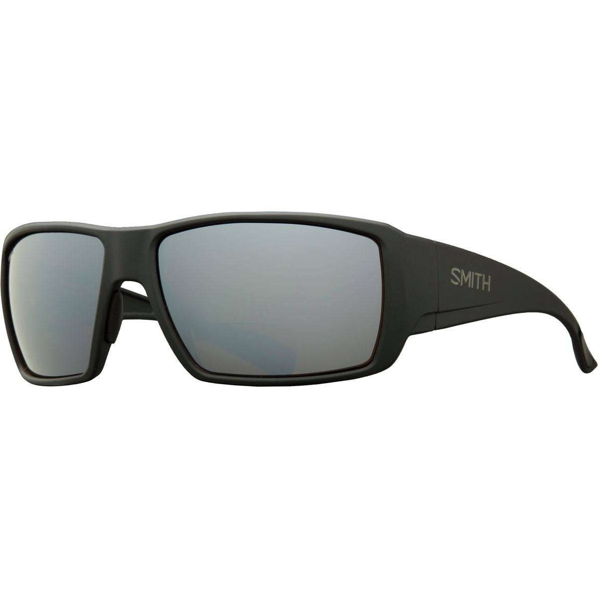 Smith Guides Choice Bifocal Polarized Sunglasses - Men's Matte Black/Copper Mirror 2.50, One Size