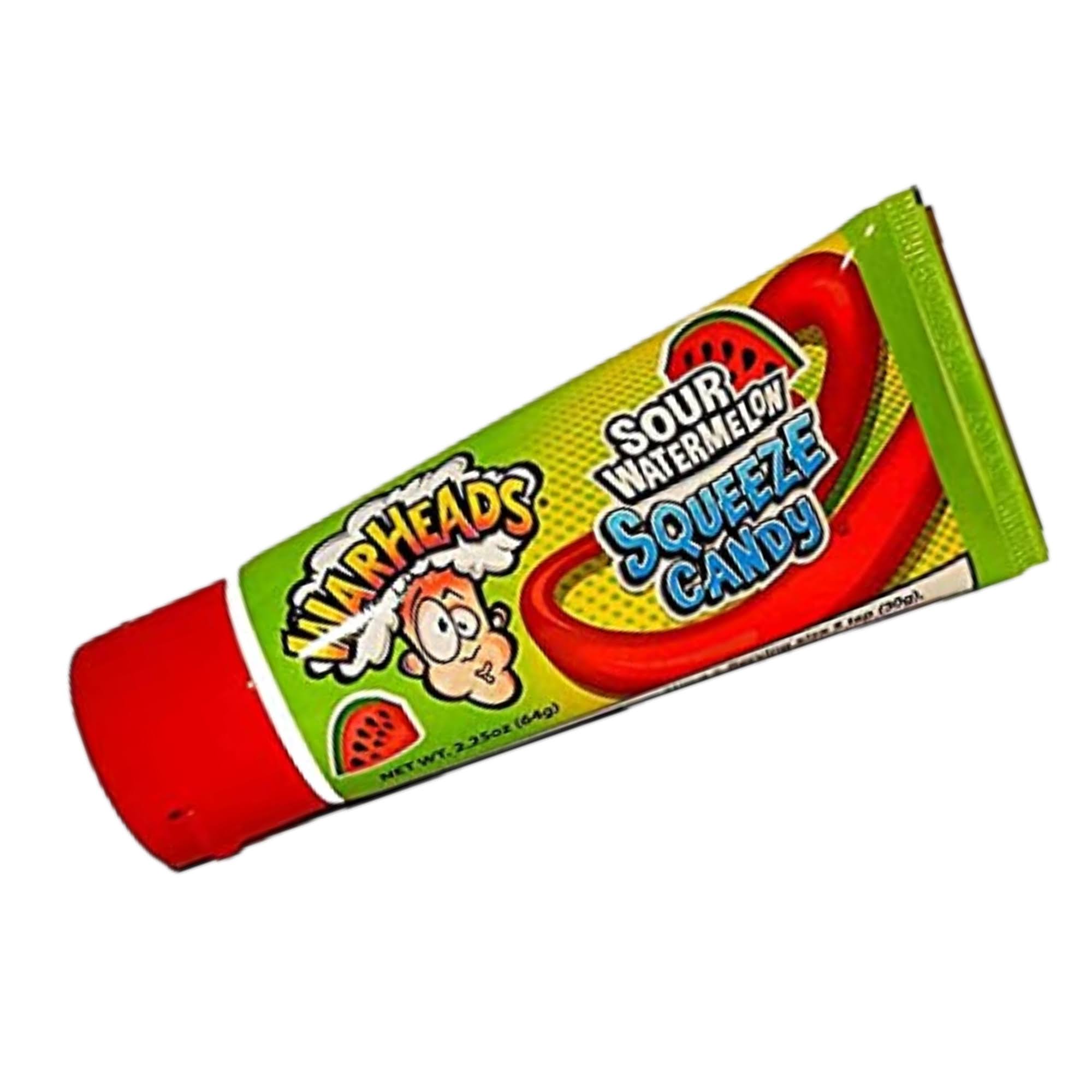 Warheads Sour Watermelon Squeeze Candy 64G