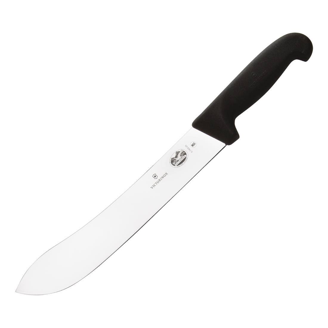 Victorinox Fibrox Handle Butchers Steak Knife 25cm (Each)