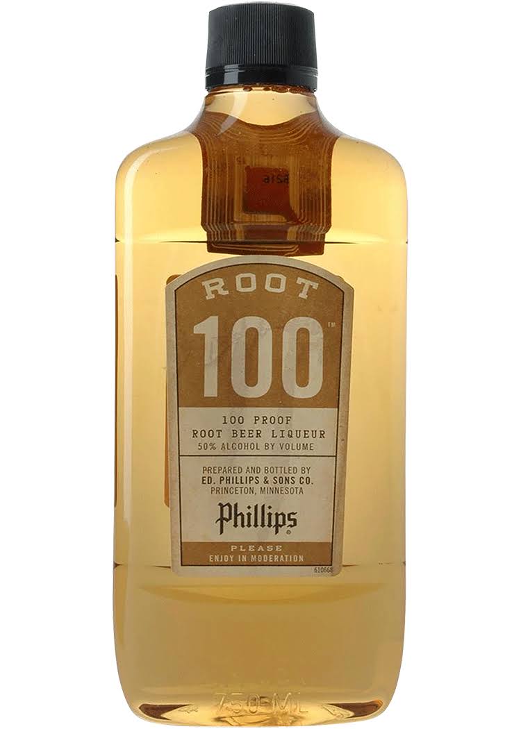 Philips Root 100 Root Beer Flavored Liqueur - 375 ml