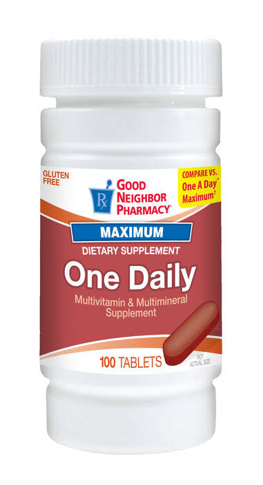 GNP One Daily Maximum - 100 Tablets