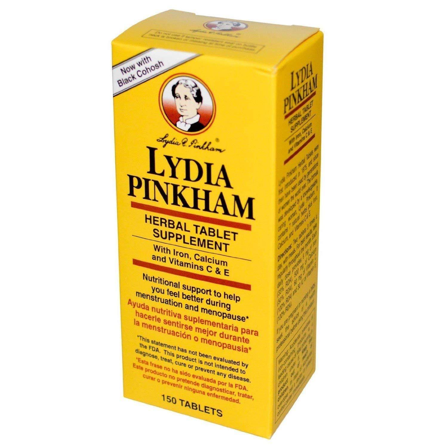 Lydia Pinkham Herbal Supplement Tablet - 72 Tablets