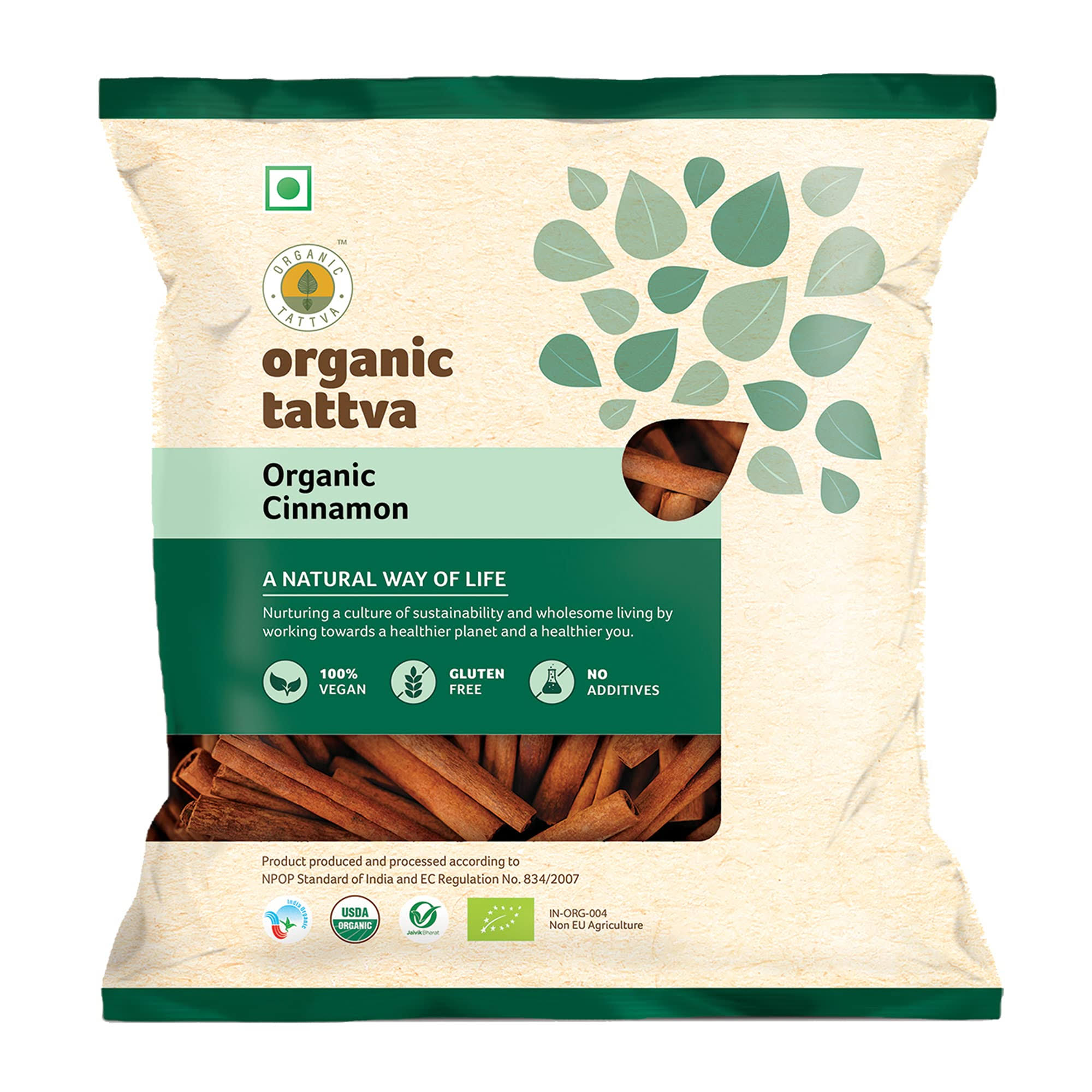 Organic Tattva Cinnamon - 50 gm