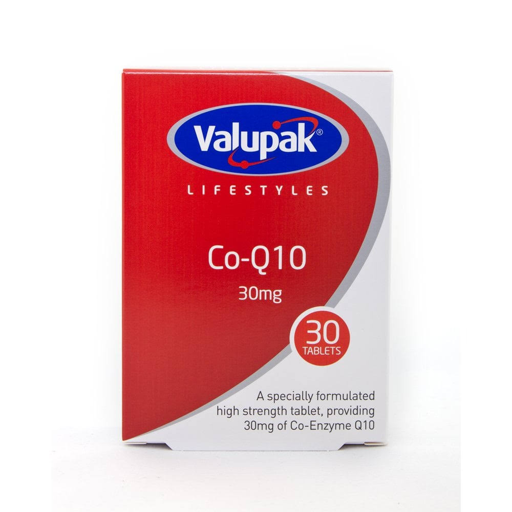Valupak Co-Q10 - 30mg, 30 capsules