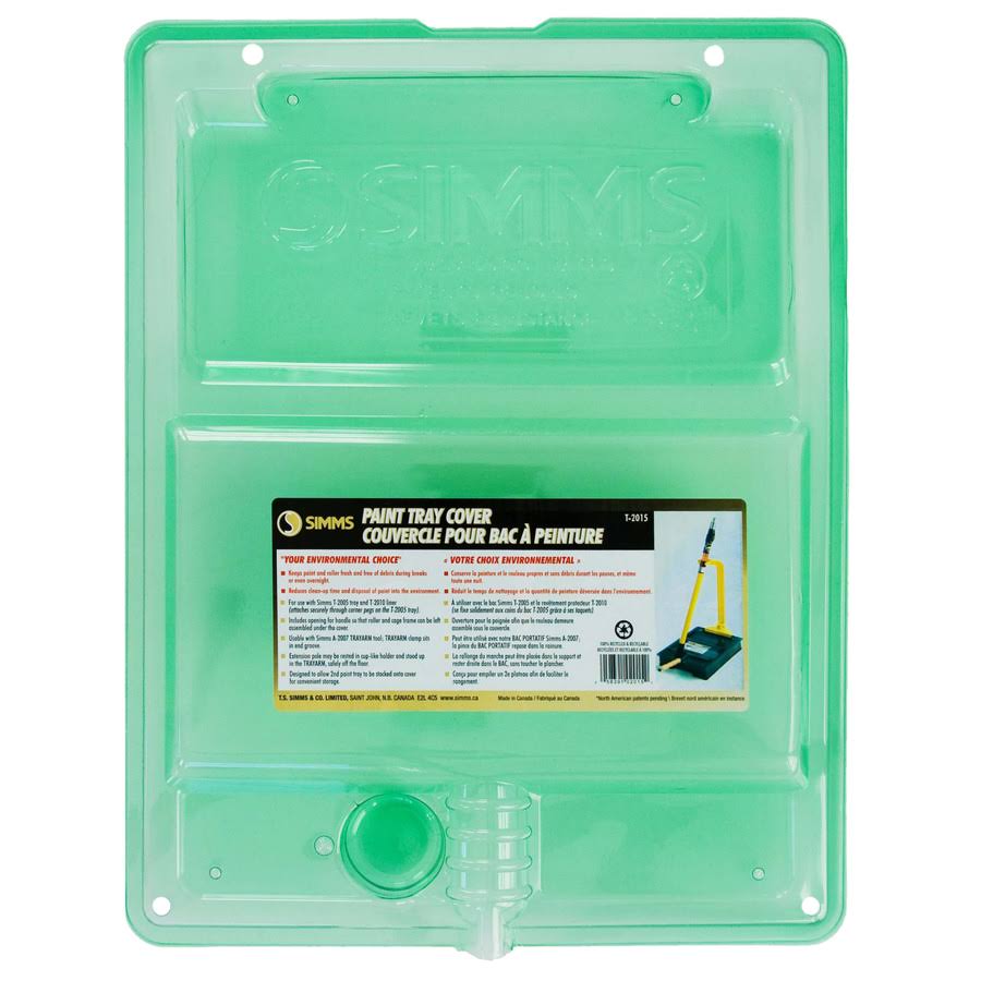 Simms Jumbo Tray Cover Paint Tray Liner - Green