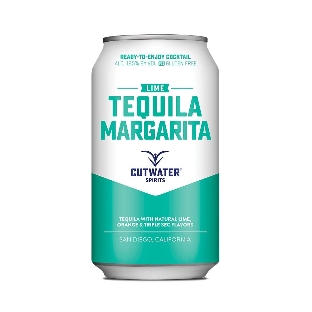 Cutwater Margarita Can 355ml Pre-Batched Cocktails
