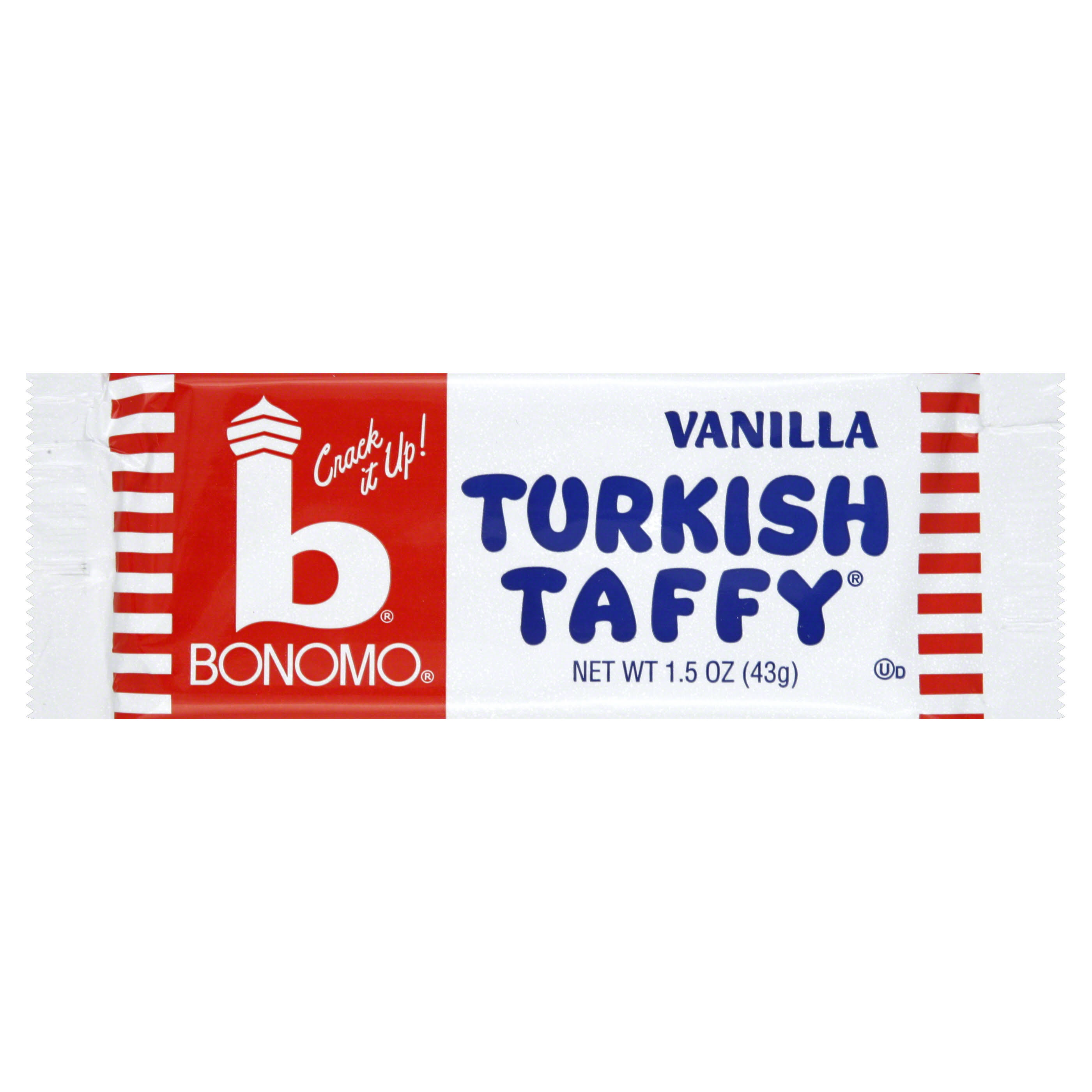 Bonomo Turkish Taffy - Vanilla, 24 pack