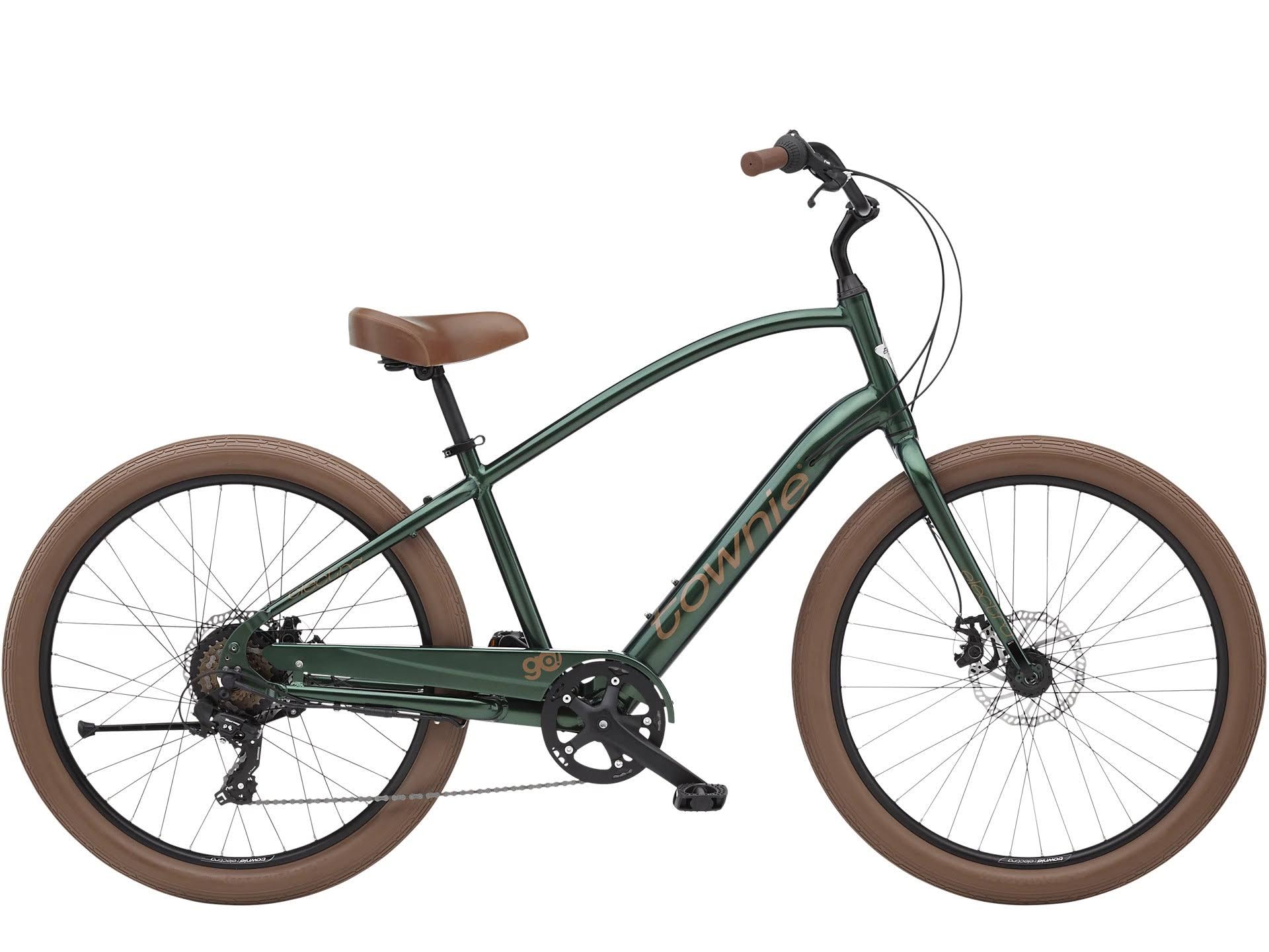 Electra - Townie Go! 7D (STEP-OVER) Bike Boutique Evergreen Metallic