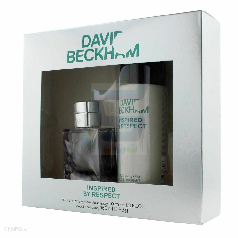 David Beckham Inspired by Respect Gift Set 40ml EDT + 150ml Deodorant Spray