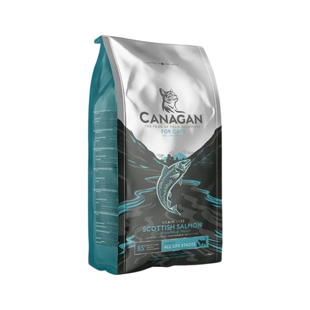 Canagan Grain Free Cat Food - Scottish Salmon, 4kg