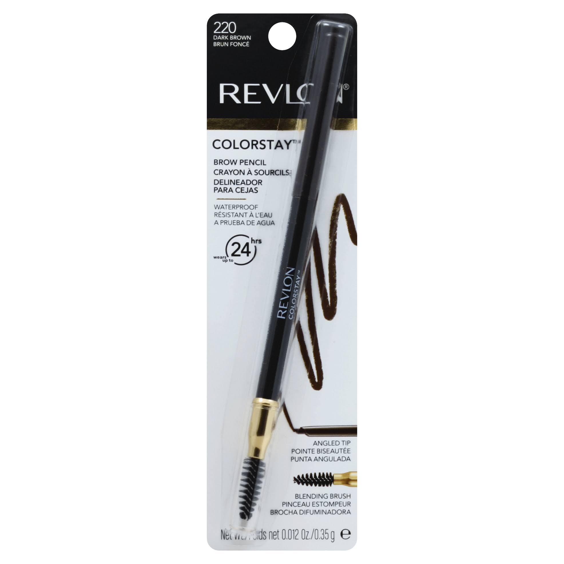 Revlon Colorstay Brow Pencil - 220 Dark Brown