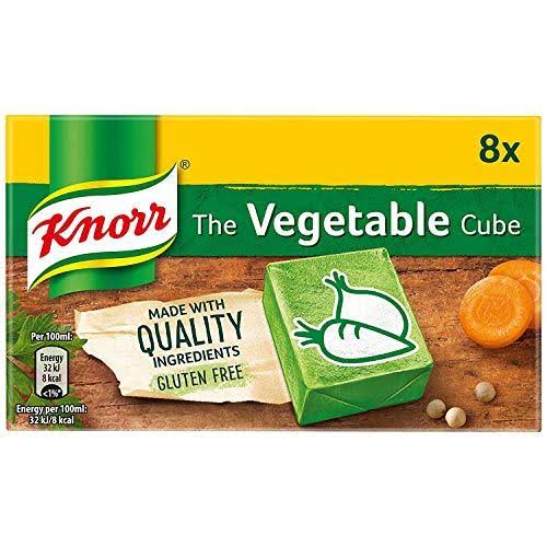 Knorr Stock Cubes - Vegetable, 10g, 8ct