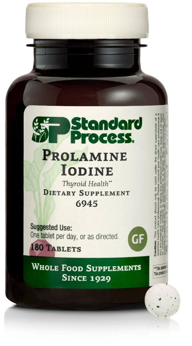 Prolamine Iodine 180 Tablets Standard Process
