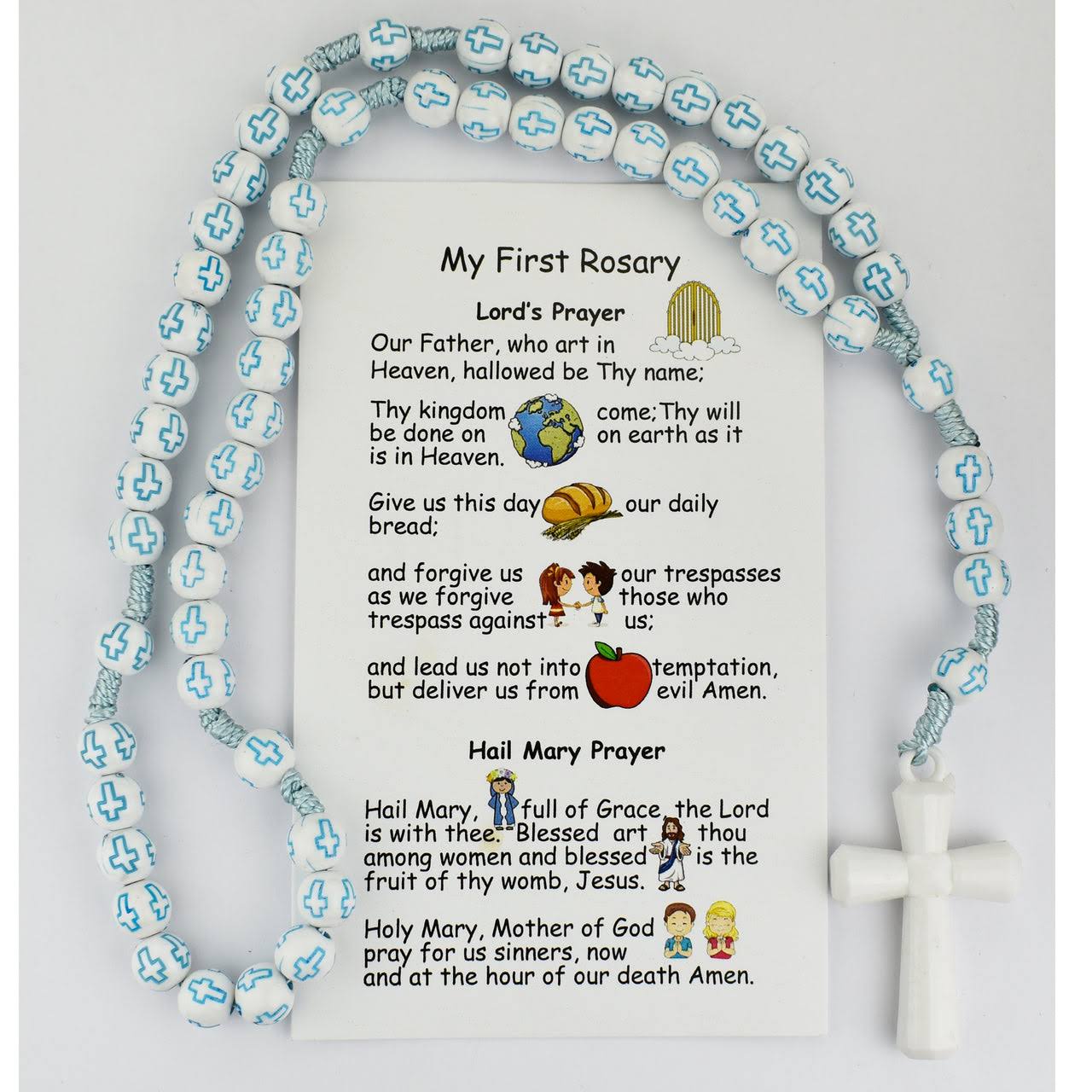 McVan Kid's Blue Cross Rosary